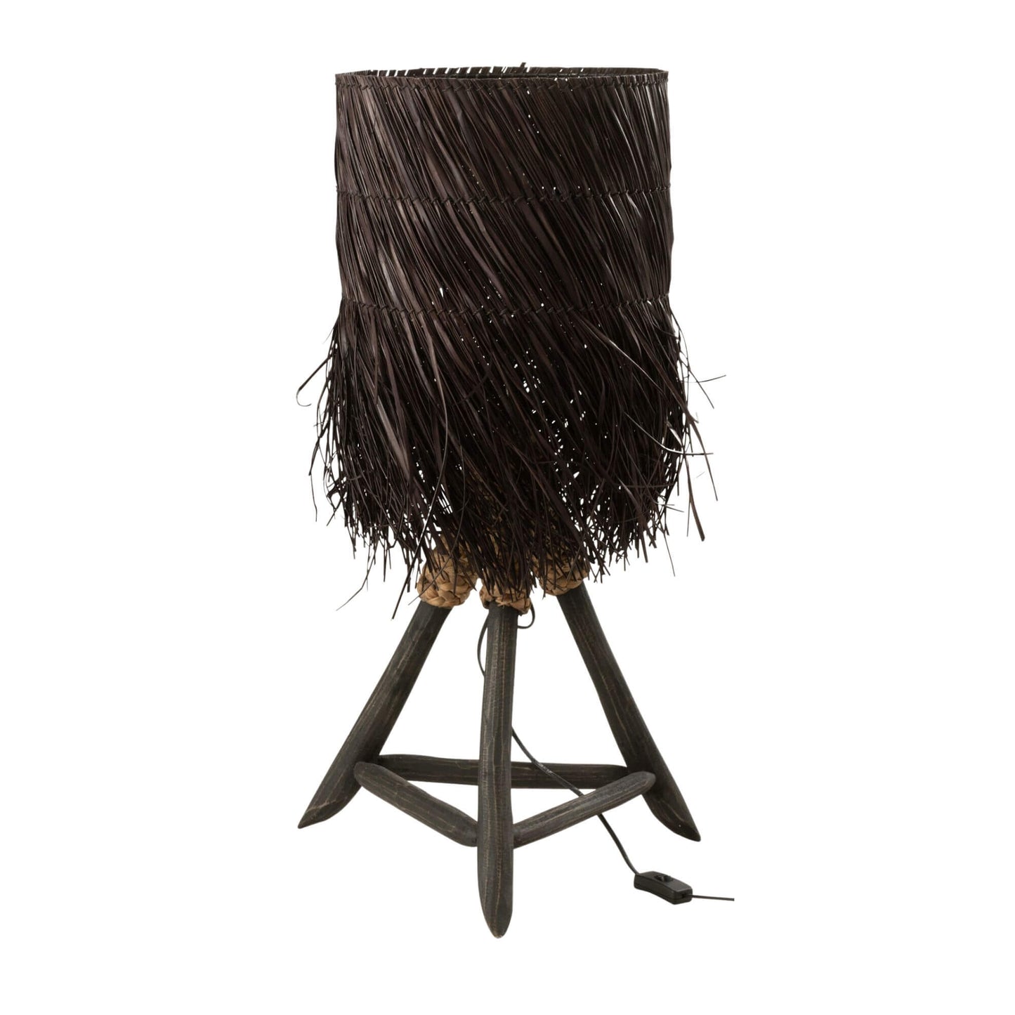 FURY TABLE LAMP | BLACK 32X80CM