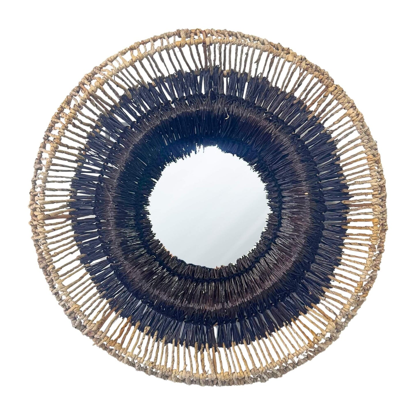 HITAM ROUND MIRROR | 75CM