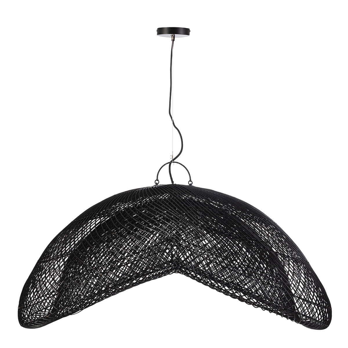 NUSA CEILING LAMP | BLACK