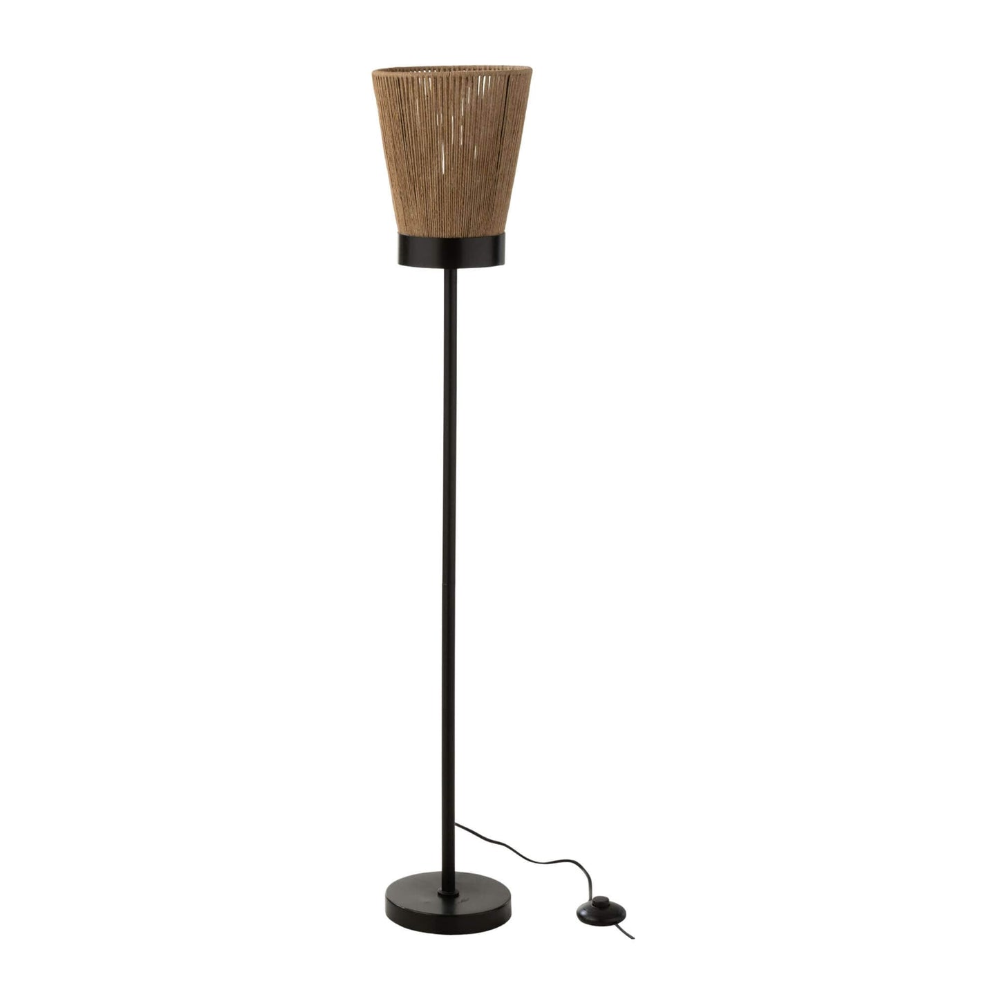 JUTE STRINGS FLOOR LAMP