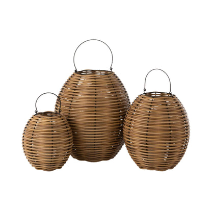 CANE LANTERN + LED CANDLE