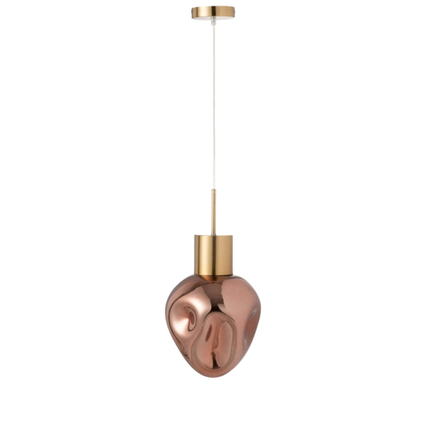 DROPLET GLASS CEILING LAMP | COPPER