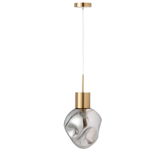 DROPLET GLASS CEILING LAMP | GREY