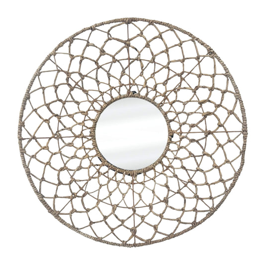 RUWE BANANA ROUND MIRROR | 80CM